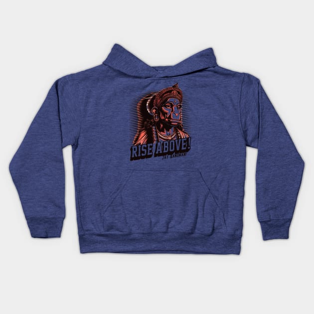 JAY HANUMAN! Kids Hoodie by AntiVoid Yoga Wear